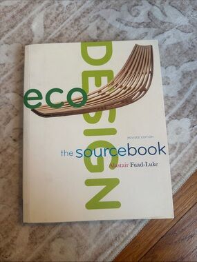 Chronicle Books eco design the sourcebook - white, green, blue, brown
